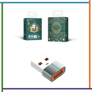 adaptador ldnio usb a tipo c accecom