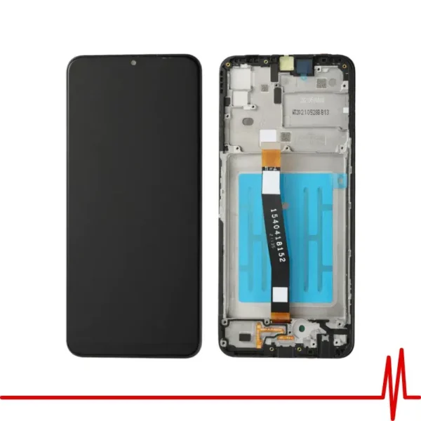 Pantalla Samsung A22 5G con marco