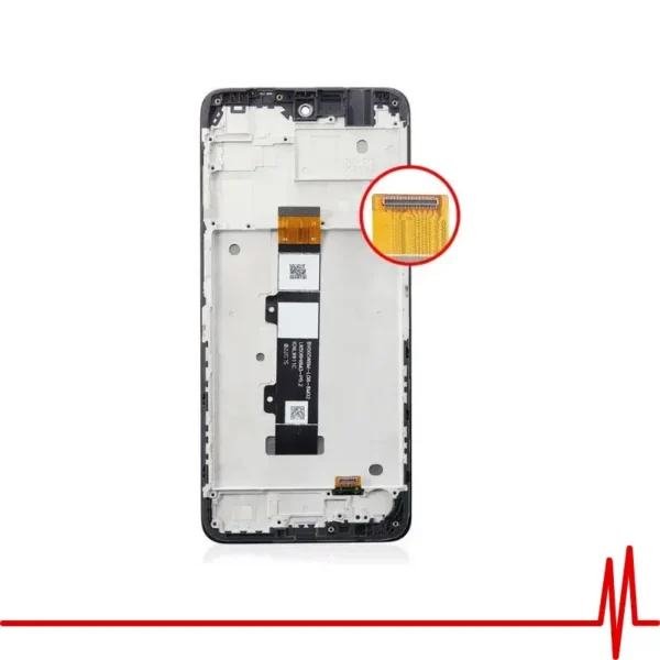 Pantalla Motorola G22 con Marco