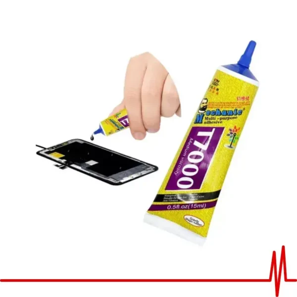 Pegamento T7000 Color Negro Mechanic | 50ml - Imagen 2