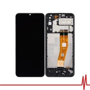 Pantalla Samsung A04e con Marco
